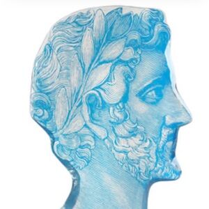 Jonathan Adler Neoclassical oversized acrylic God ITEM IS NO LONGER Available